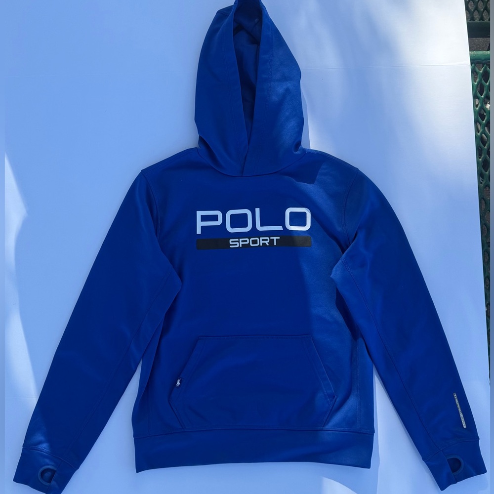 Ralph Lauren Polo Sport Performance Hoodie in Blue